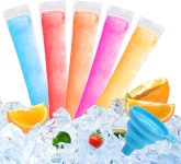 150 Disposable Ice Popsicle Mold Bags, BPA-Free Freezer