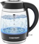 Chefman Electric Kettle, 1.8L 1500W, Hot Water Boiler,