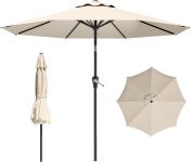 9 FT Patio Umbrella for Outdoor, Outdoor Umbrella with
