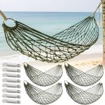 Jerify 4 Pack Mesh Hammocks Set - 98.4 x 31.5 Inches
