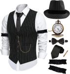 ZeroShop Halloween 1920s Mens Costume Peaky Blinders