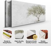 TAILORED CANVASES Olive Wall Art, Green Tree of Life