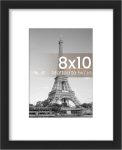 upsimples 8x10 Picture Frame, Display Pictures 5x7 with