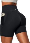 Heathyoga 6" Butt Lifting Biker Shorts Women with