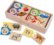 Melissa & Doug Self-Correcting Alphabet Puzzle (52 pcs)