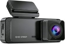 Dash Cam Front Dashcam 1296P, WiFi Dash Camera for Cars