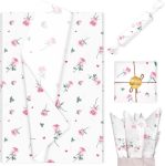 60 Sheets Clover Rose Tissue Paper, 20x14in Clover Rose