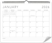 Beautiful 2026 Wall Calendar - Runs until December 2026