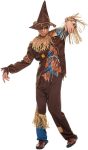 EraSpooky Men's Scarecrow Costume Deluxe Adult