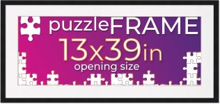 Poster Palooza 13x39 Jigsaw Puzzle Frame Kit - Kit