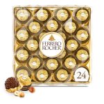Ferrero Rocher, Premium Milk Chocolate Hazelnut,