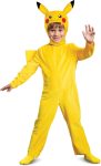 Disguise Pokemon Pikachu Costume Child Pikachu Cosplay