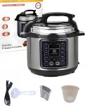 10 In 1 Electric Pressure Cooker, 5 Quart Stainless