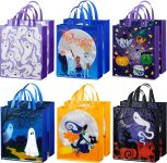 JOYIN 12PCS Halloween Large Treat Goody Tote Bags, 17”