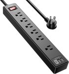6Ft Power Strip Surge Protector - Yintar Extension Cord