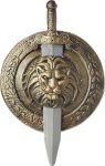California Costumes Gladiator Combat Shield and Sword