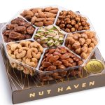Valentines Day Nuts Gift Basket - Assortment of Sweet &