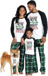IFFEI Matching Family Pajamas Sets Christmas PJ's