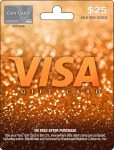 Visa Physical Gift Card $25 (plus $3.95 Purchase Fee)