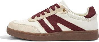 LUCKY STEP Women Classic Retro Gum Sole Fashion