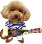 NACOCO Pet Guitar Costume Dog Costumes Cat Halloween