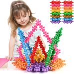 TOMYOU 400 Pieces Building Blocks Kids STEM Toys