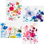 Hallmark Blank Cards Assortment, Painted Flowers (48
