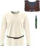 Adult Halloween Costume long sleeved T-shirt vest