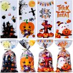 Confettiville Halloween Treat Bags, 200-Pack Cellophane