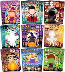 Halloween Stickers, Stickers for Kids, 36 Sheets Make a