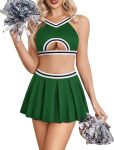 Avidlove Lingerie for Women Sexy Mini Skirt Cheerleader