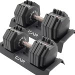 CAP Barbell ADJUSTABELL Adjustable 55 lb Hex Dumbbell