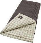 Coleman Heritage Big & Tall 10°F Flannel Sleeping Bag,