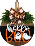 Halloween Door Sign Hanger Decorations, Cute Halloween