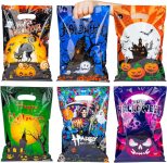 HAPMARS 60 Pcs Halloween Goodie Bags,Trick or Treat Bag