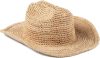 Lack of Color Raffia Cowboy Hat – Hand-Crocheted Straw