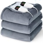 Heated Electric Blanket King Size - 90" x 100" Heating