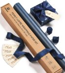 Vitalizart Blue Wrapping Paper Set 17" Pearly-Lustre