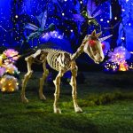Fun Express 27" Unicorn Skeleton Plastic Halloween