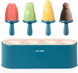 Popsicle Mold Set 4 Pieces Homemade Silicone Popsicle