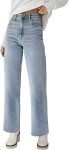 KDF Straight Leg Jeans for Women High Waisted Jeans