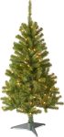 National Tree Company 4 ft Pre-Lit Grande Canadian Fir