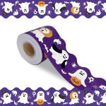 68.9 Feet Halloween Bulletin Board Borders，Scalloped
