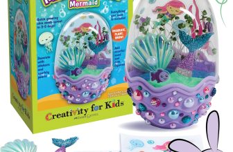 Creativity for Kids Mini Garden: Mermaid Terrarium Kit