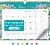 2026 Calendar, Monthly Wall Calendar from October 2025