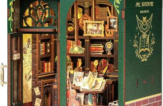 CUTEBEE Book Nook Kit - DIY Miniature House Kit for