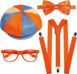4PCS Halloween Costume Accessories Set for Kids - Blue