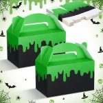 Marspark 24 Pcs Ghost Party Boxes Witch Theme Goodie