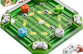 Remote Control Foosball Table Game, Mini Soccer Board
