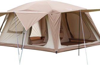 Vidalido 8-10 Person Camping Tent with 3 Door 2 Room